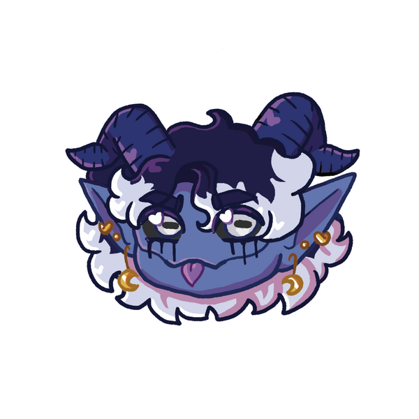 A headshot of my persona