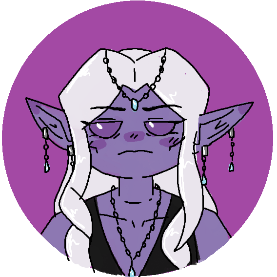 A drawing of my friend's character