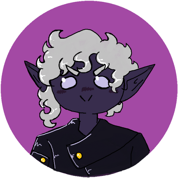 A chibi bust shot created during Artfight 2024 for the user Tatos