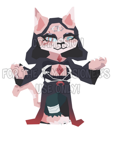 A commission for @pawsae_ on IG/Tik tok